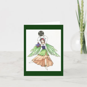 Cartão Placa de Nota de Faerie Celta
