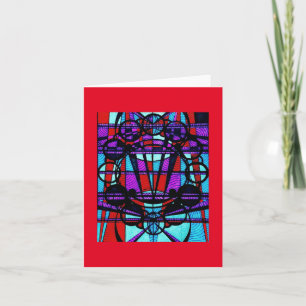 Cartão Placa de Nota de vazio (Art Deco/Steampunk)