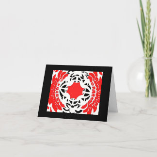 Cartão Placa de Nota de Vazio Leliza Design