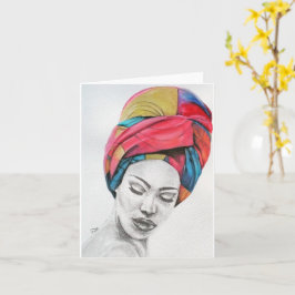 Cartão Placa de Nota de Vazio QUEENIFICENTE