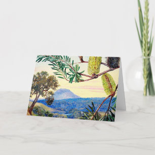 Cartão Placa de Nota do Vazio B01 View Mountain