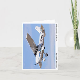 Cartão Placa de Nota Fotográfica Cessna 172 Skyhawk SP 20