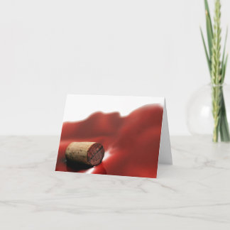 Cartão Placa de Nota "UnCorKed"