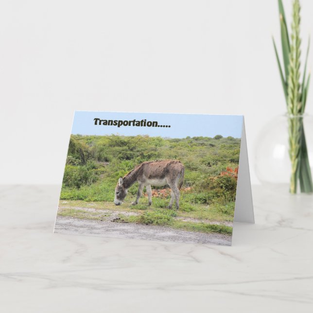 Cartão Placa de parabéns, Carro Novo (Frente)