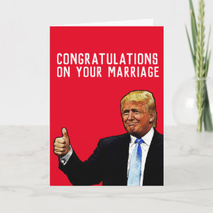 CARTÃO PLACA DE PARABÉNS DE CASAMENTO DE CASAMENTO DONALD