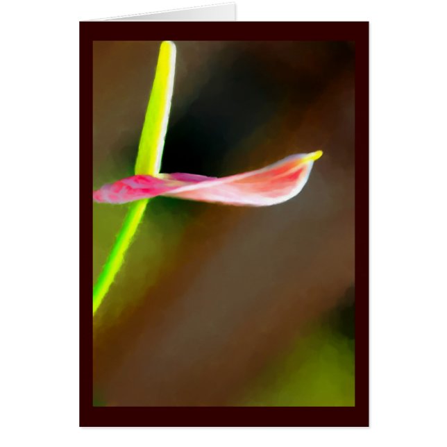 Cartão Placa de pintura da ventoinha (Frente)