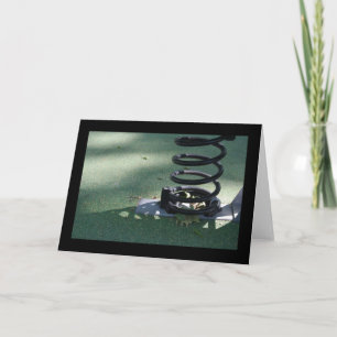 Cartão Placa de Reprodução para Crianças 16 de Primavera 