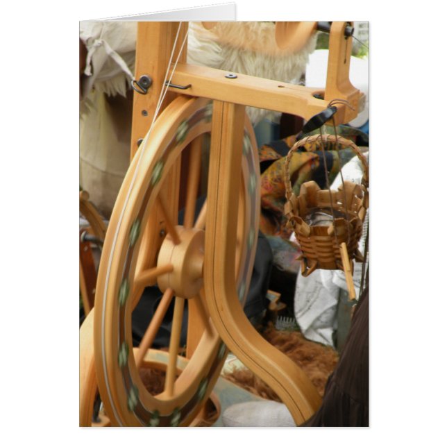 Cartão Placa de roda giratória (Frente)