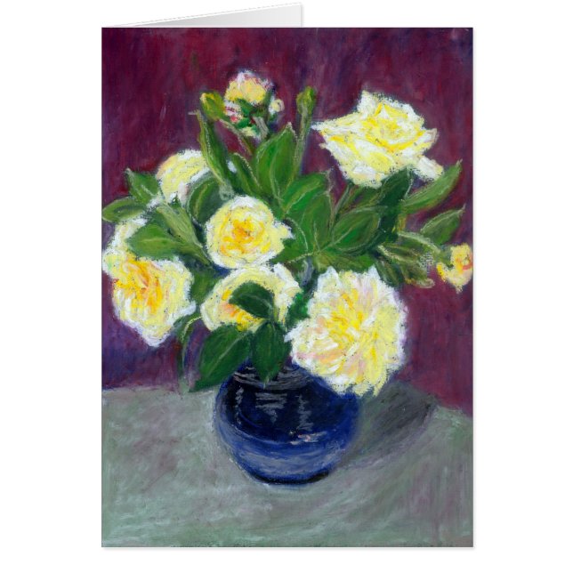 Cartão Placa de Rosa Alquimista (Frente)