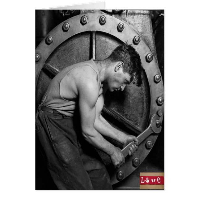 Cartão Placa de saudação de dia de os namorados (Frente)