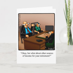 Cartão Placa de saudação de humor "Espectickles"