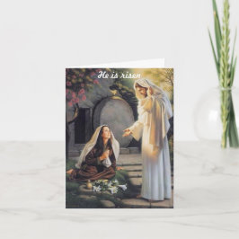 Cartão Placa de saudação de páscoa