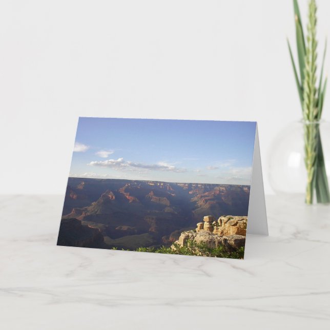 Cartão Placa de saudação de vazio (Frente)