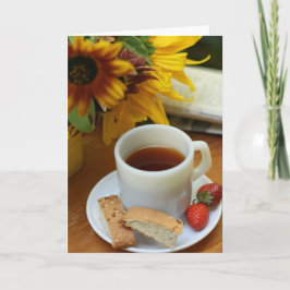 Cartão Placa de saudação de vazio