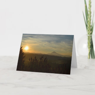 Cartão Placa de saudação de vazio