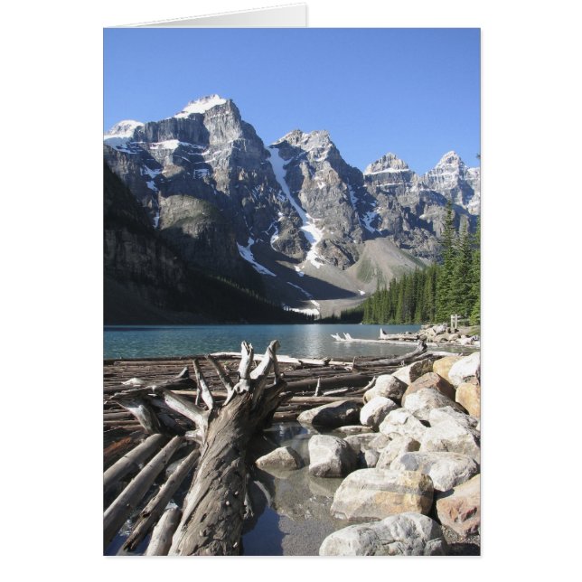 Cartão Placa de saudação de Vazio (Frente)