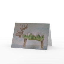 Placa de saudação do Moose