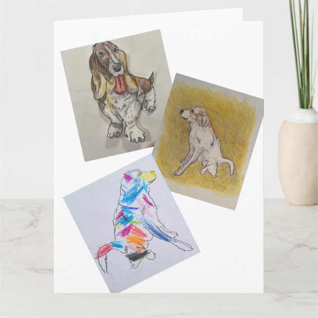 Cartão Placa de saudação dobrada de 8,5" x 11" (Frente)