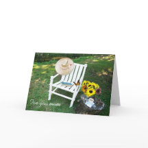 Placa de saudação dobrada do Dia de as mães de ser