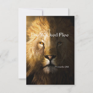 Cartão Placa de saudação fixa KJV de Cotação de Bíblia 28