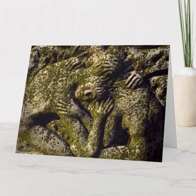 Cartão Placa de Saudação Jumbo REFUGE (Frente)