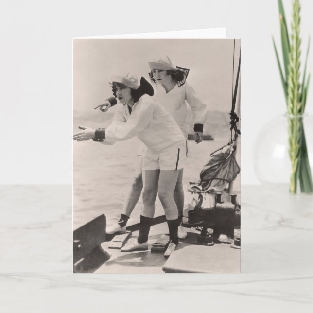 Cartão Placa de Saudação Vintage Bathing - 1780153.jpg (Frente)