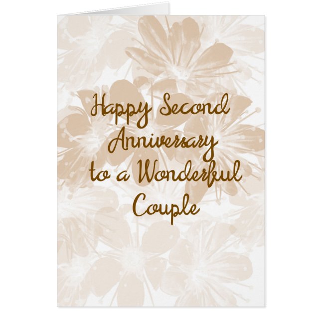 Cartão Placa de segundo, Flores de Banho (Frente)