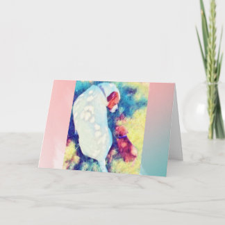 Cartão Placa de Vazio de Amigos Canine 5x7