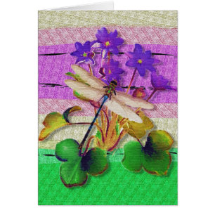 Cartão Placa de Vazio Dragonfly