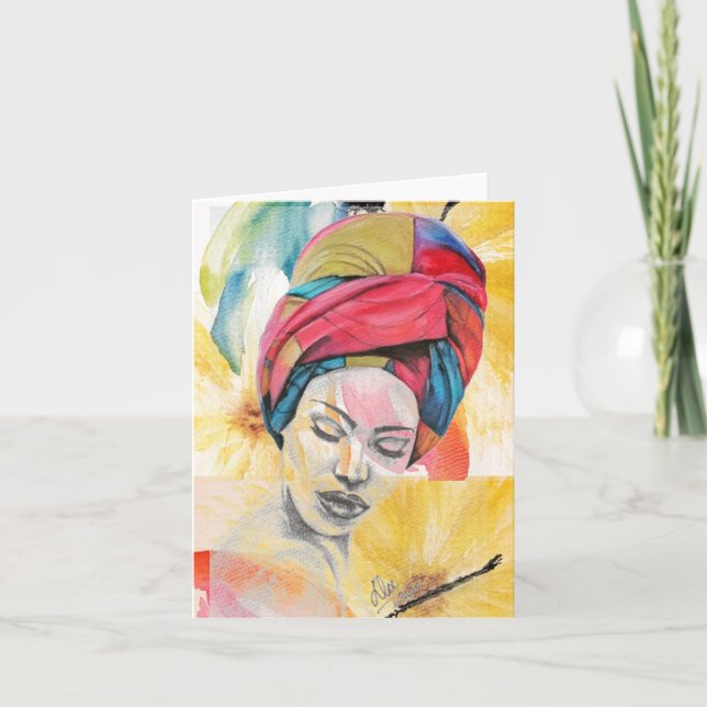 Cartão Placa de Vazio QUEENIFICENT (Frente)