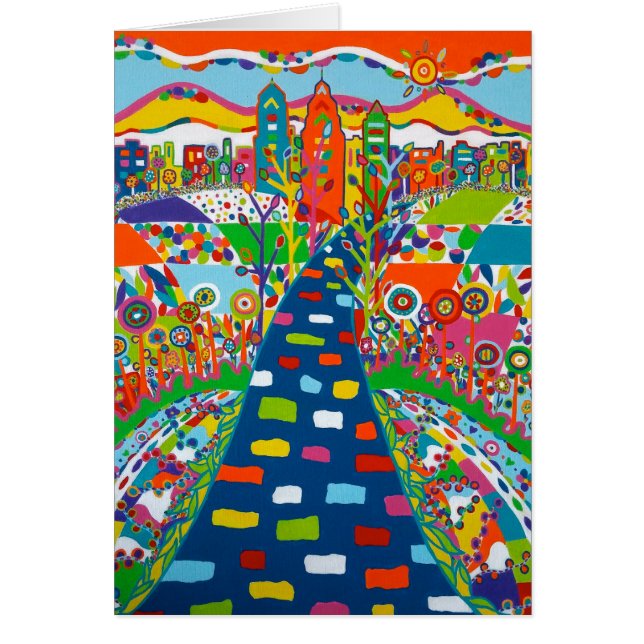 Cartão Placa de Vazio Skyline Philadelphia (Frente)