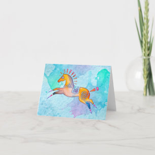 Cartão Placa de Vazio Spirit Pony