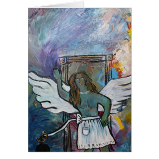 Cartão Placa dentro de vazio do  para personalizar ou per