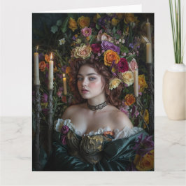 Cartão Placa Design de Gótico 11 primavera Victorian 2025