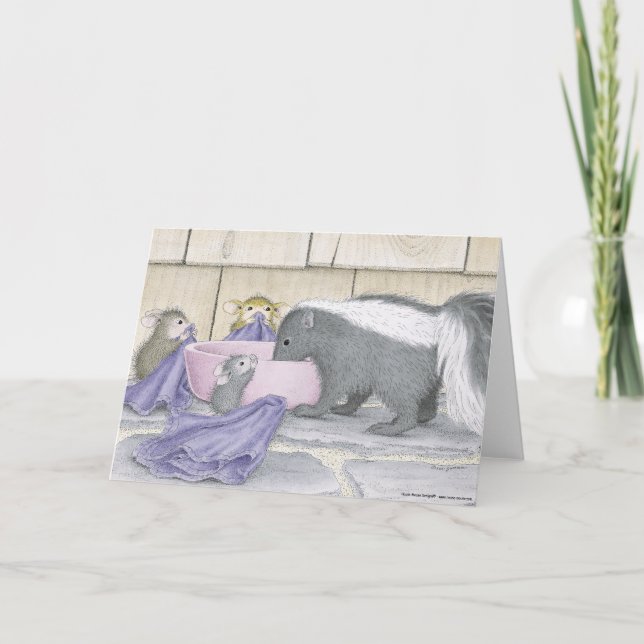 Cartão Placa Design® para mouse doméstico (Frente)