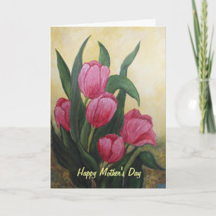 Cartão Placa Dia de as mães do bobo