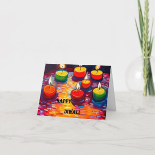 Cartão Placa Diwali 1