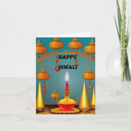 Cartão Placa Diwali 55
