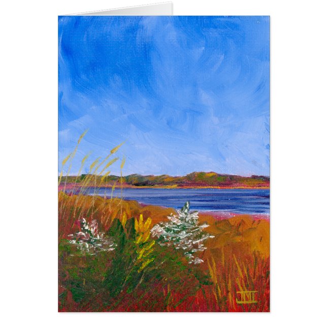 Cartão Placa do Rio ouro Delaware (Frente)