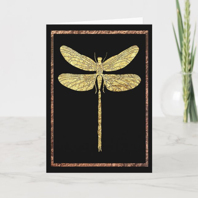 Cartão Placa Dragonfly (Frente)
