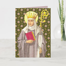 Cartão Placa Etheldreda (Audrey) (P 003)