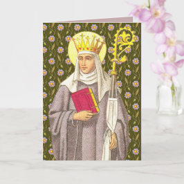 Cartão Placa Etheldreda (Audrey) (P 003)