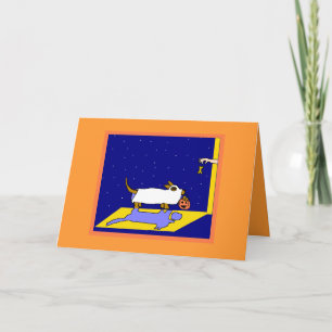 CARTÃO PLACA FANTASMA DACHSHUND