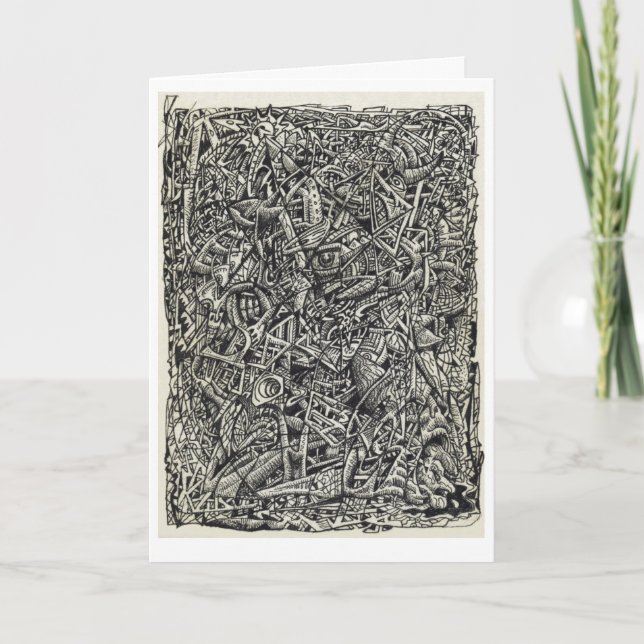 Cartão Placa fragmentada (Frente)