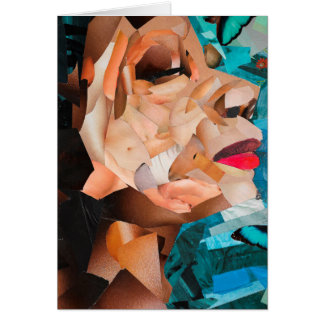 Cartão Placa frontal do Cobrir brilhante