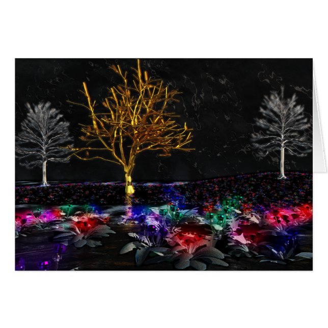 Cartão Placa Gems Grove of Living (Frente Horizontal)