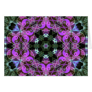 Cartão Placa GeoYinYang