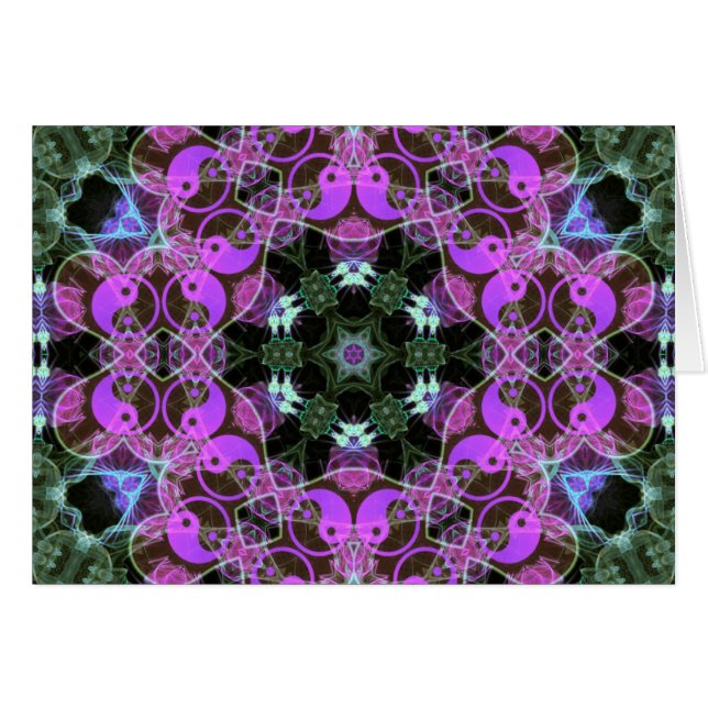 Cartão Placa GeoYinYang (Frente Horizontal)