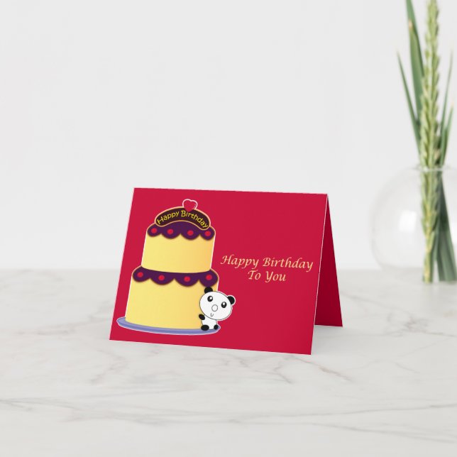 Cartão Placa HBD (Frente)