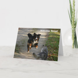 Cartão Placa inicial de boas-vindas - A Reunião